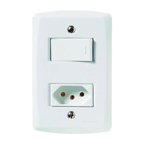 Conjunto-4x2-com-1-Interruptor-Simples-10-A-250-V-1Tomada-2P+T-20-A-250-V-Tramontina-Lux2-Branco